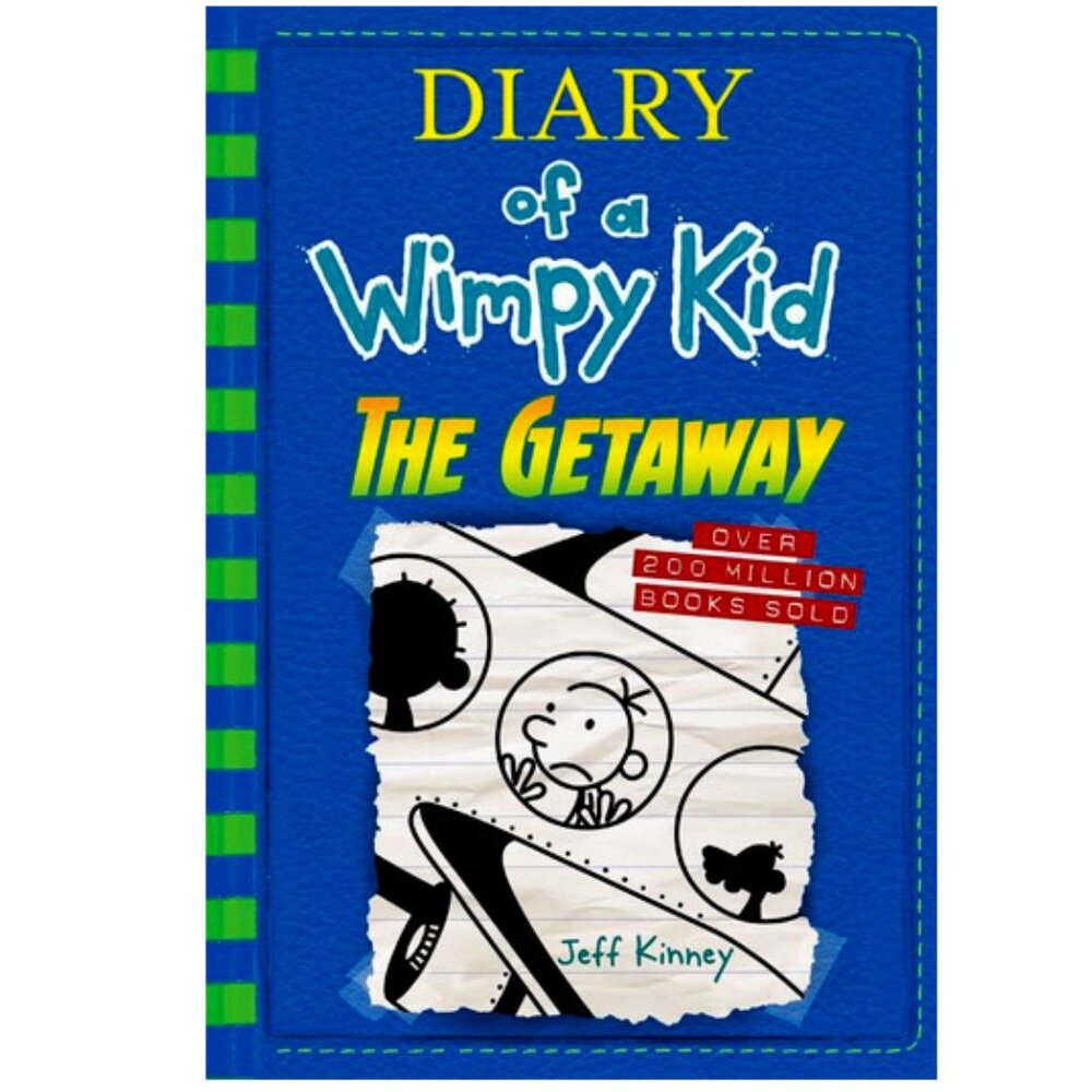 EUC ~ "Diary of a Wimpy Kid #12: The Getaway" Hardcover Book